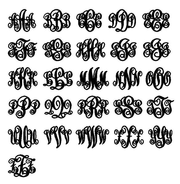 Monogram Stud Earrings Apparel & Accessories > Jewelry > Earrings - 4
