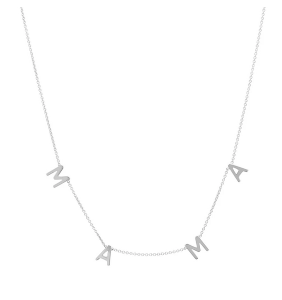 Little Spaced Letter Necklace 3