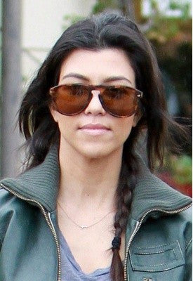 Gold Sideways Cross Necklace by Purple Mermaid Designs Apparel & Accessories > Jewelry > Necklaces - 4