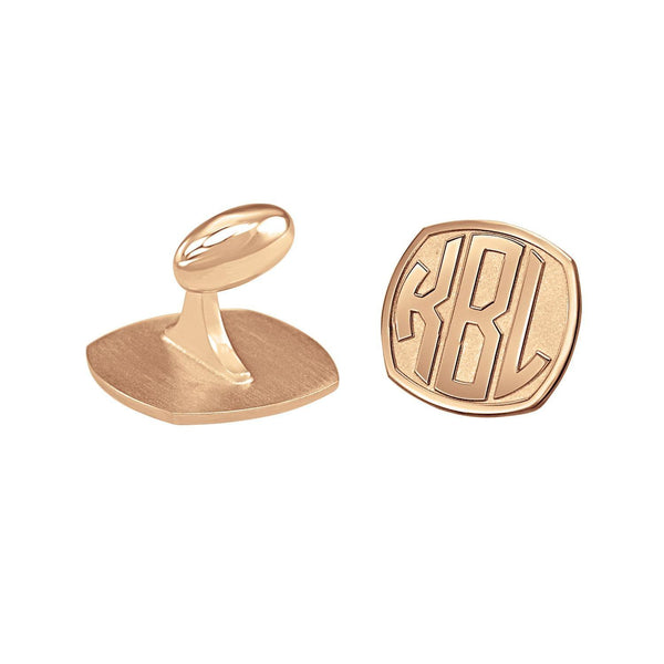 Monogram Cushion Cufflinks 3