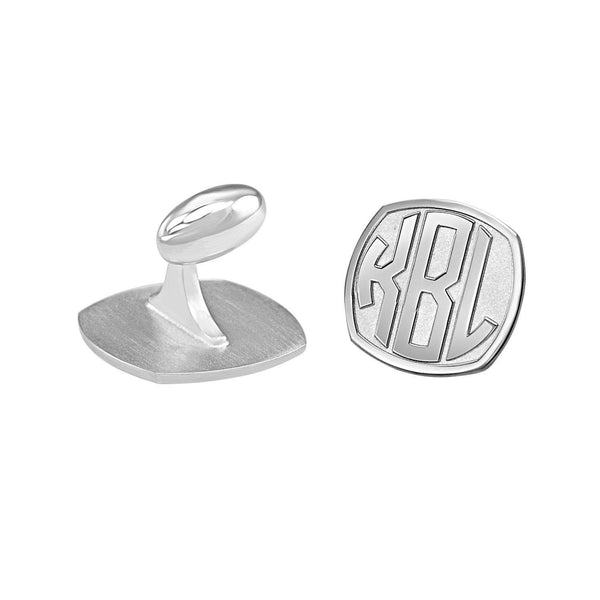 Monogram Cushion Cufflinks 2