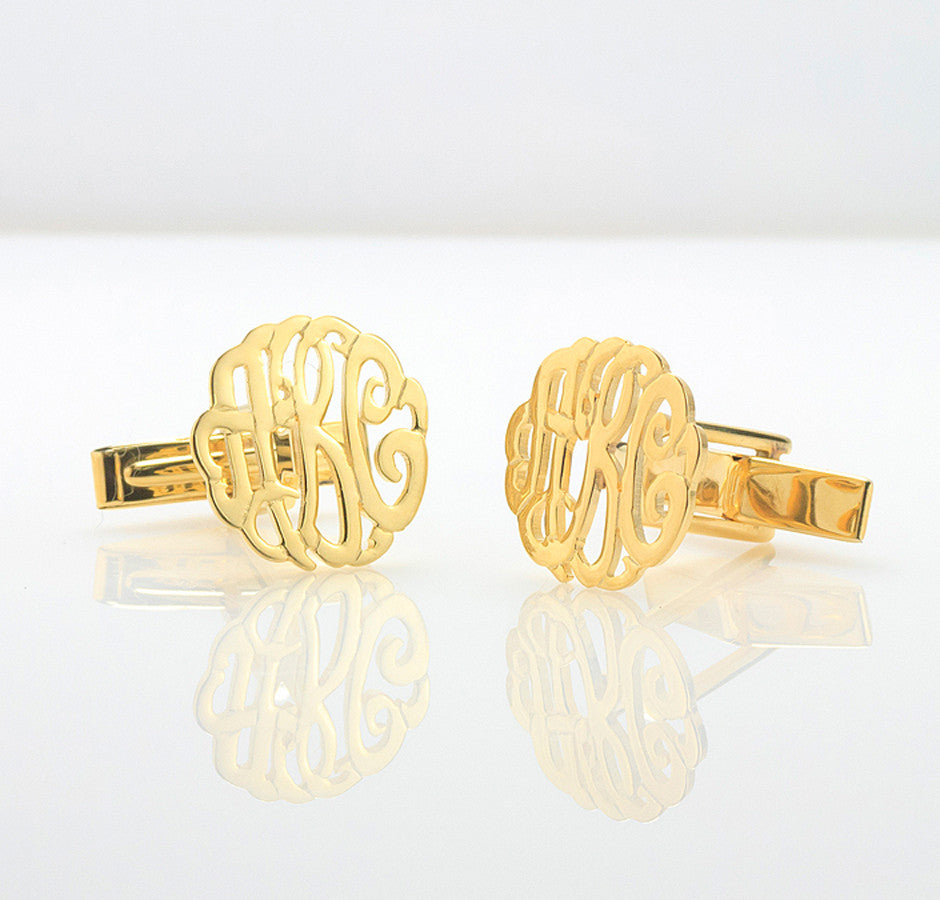 Script Monogram Cufflinks