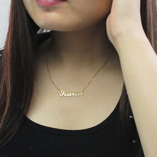 script name necklace