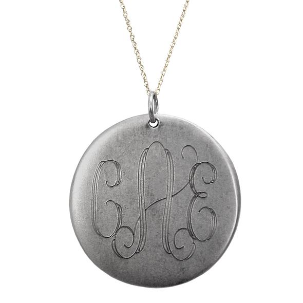 Golden Thread Sterling Silver Necklace