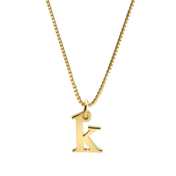 Lowercase Initial Necklace