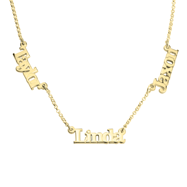 Multiple Name Necklace