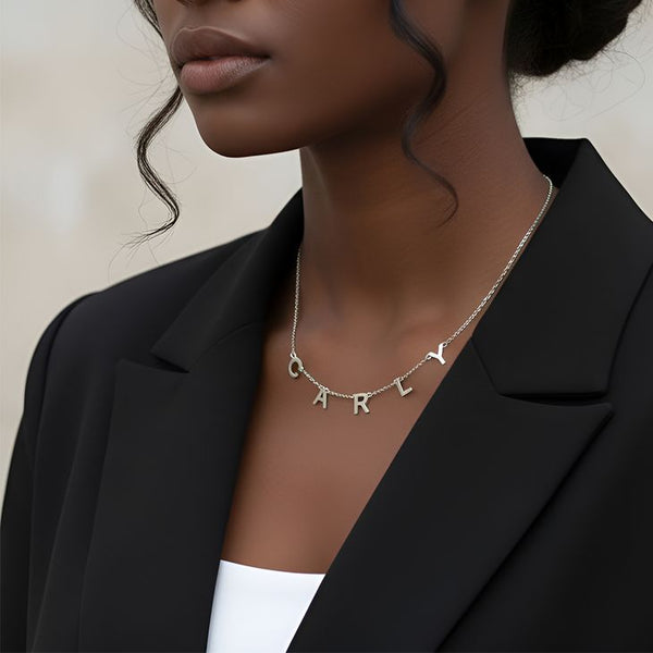 Dangling Initial Necklace 5