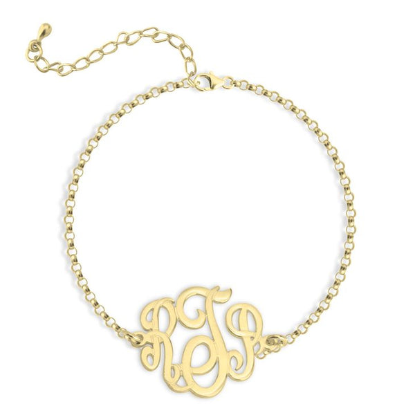 Script Monogram Bracelet