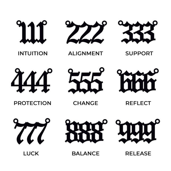 Angel Number Necklace 6