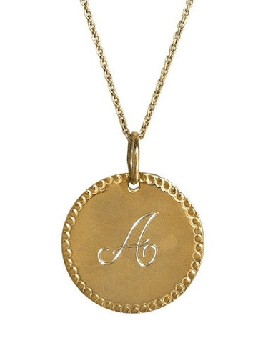 Gold Charmed Necklace Apparel & Accessories > Jewelry > Necklaces - 1