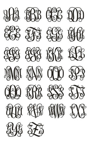 Small Interlocking Script Monogram Necklace Apparel & Accessories > Jewelry > Necklaces - 5