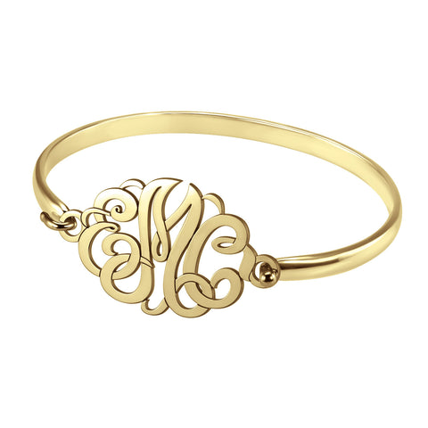 Classic Monogram Bangle Bracelet Apparel & Accessories > Jewelry > Bracelets - 1