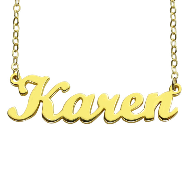 name necklace